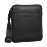 "Carson" Pequena Bolsa Masculina de Couro Vintage Messenger para Ombro