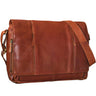 Couro "Erik" Vintage Shoulder Bag Leather 15.6 Inch