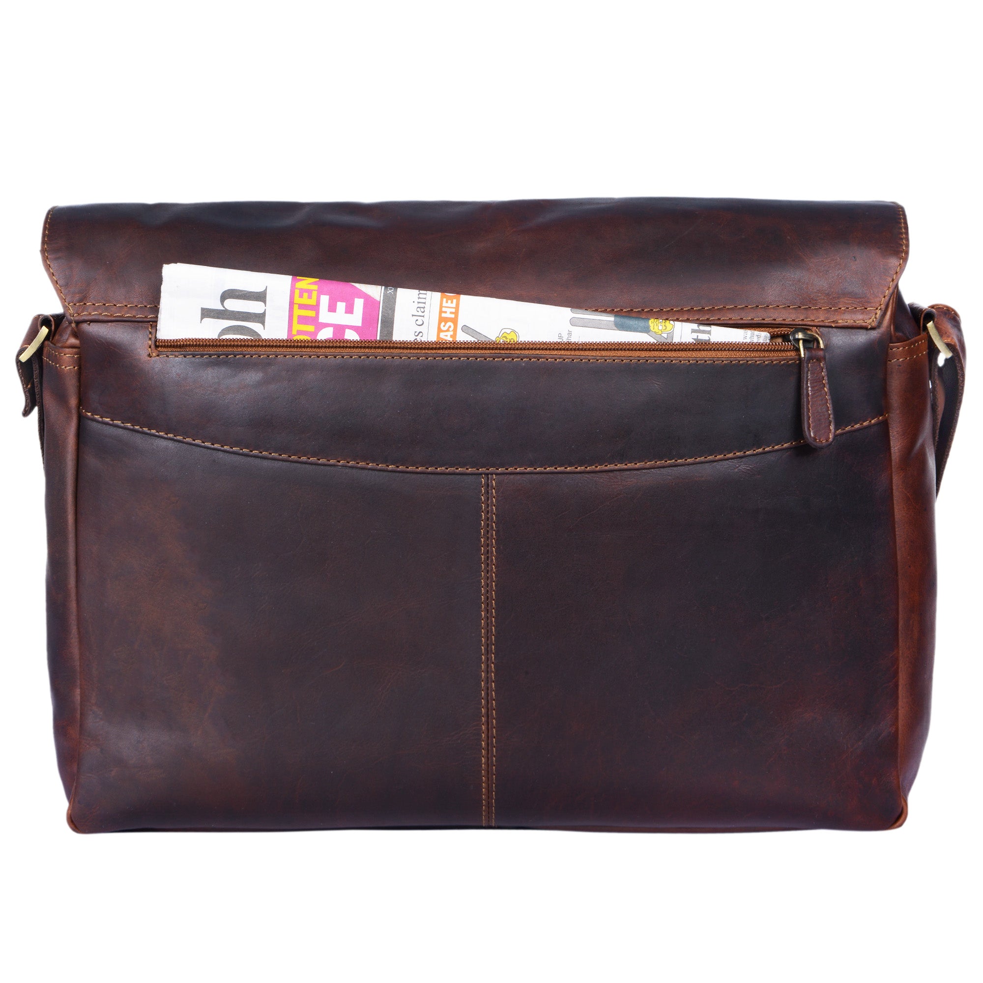 Herrentasche Leder Vintage groß