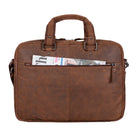 Elegante Vintage Leder Schultertasche