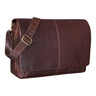 "Alex" Bolsa Vintage de Couro – Pasta Executiva Masculina e Feminina