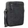 "Fox" Bolsa Masculina de Couro Vintage Messenger Pequena e Estilosa