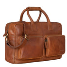 Braune Ledertasche Schultertasche Männer Vintage