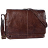 "Alex" Bolsa Vintage de Couro – Pasta Executiva Masculina e Feminina