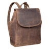 "Hazel" Mochila Feminina Elegante de Couro – Daypack Vintage