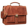B-WARE "Eros" Briefcase Couro de 15,6 polegadas