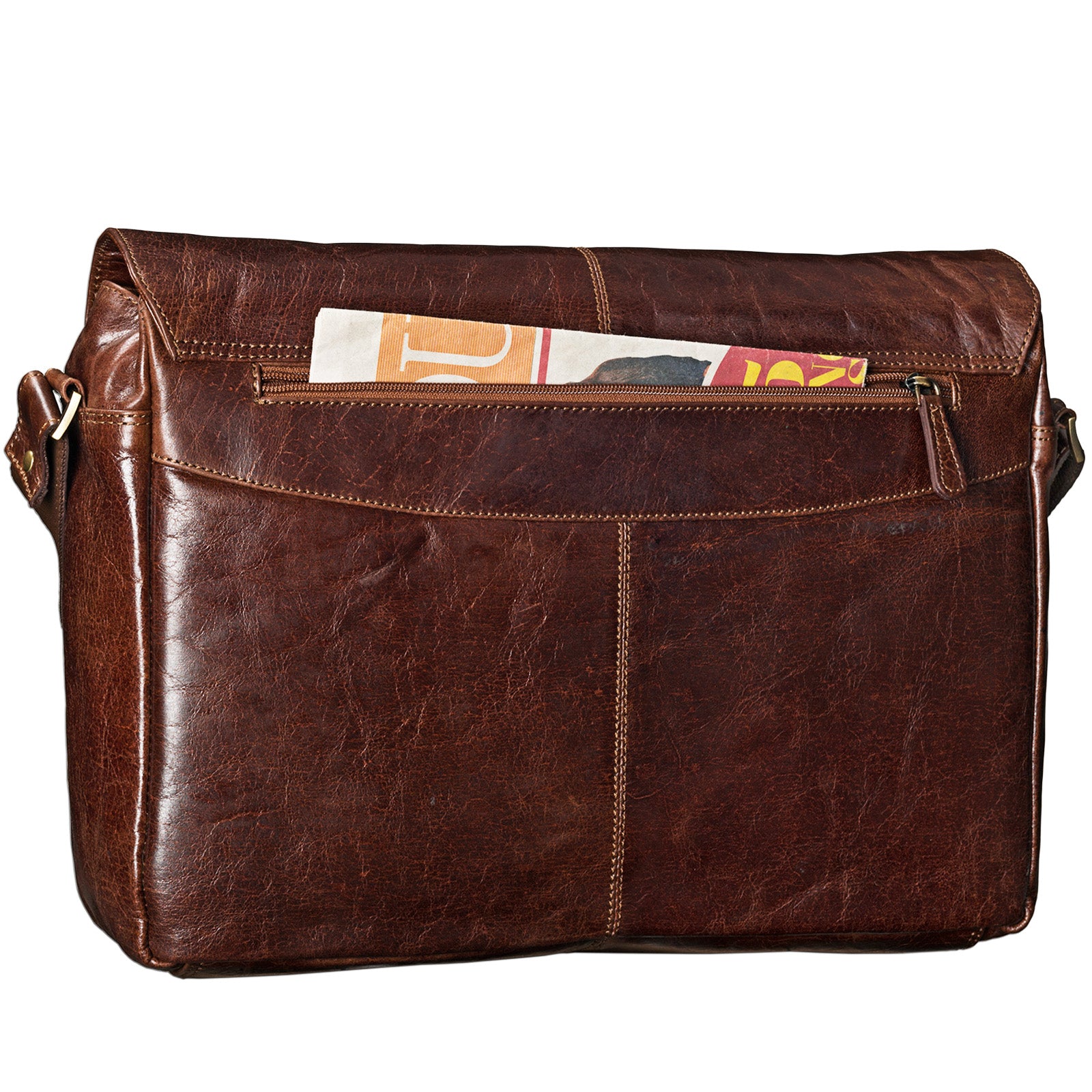 Vintage Umhängetasche Damen Herren Leder