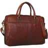 B-WARE "Aaron" saco de ombro de couro de 15,6 polegadas