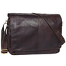 B-WARE "Alex" Vintage Leather Bag Homens Mulheres