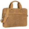 Saco de Couro "Andrew" Vintage Business Leather