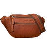 "Marian" Vintage Fanny Pack Couro
