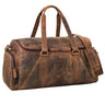 "Myles" Bolsa Vintage Masculina de Couro – Mala de Viagem para Ombro