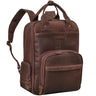 "Kasimir" Mochila de couro vintage