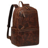 "Brighton" Mochila grande em pele XL Mochila de negócios