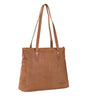 "Brenda" Bolsa de Mão Grande Mulheres em Couro Shopper Amantes Vintage