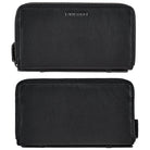 Schwarzes Vintage Portemonnaie Damen 