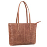 "Antonia" Grande Bolsa de Couro Feminina Shopper Tote Bag