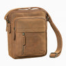 "Ivano" Bolsa Masculina Pequena Couro para Tablet 10,9"