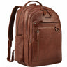 "Eron" Mochila grande de couro business para homem para portátil 15,6–16" para trabalho