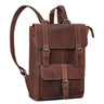 "Franka" mochila couro pequena vintage
