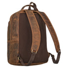 brauner business rucksack herren