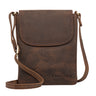 „Ellis“ Bolsa De Couro Para Celular A Tiracolo Pequena Bolsa Vintage