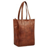 “Estella" Vintage Shopper Tasche Damen Leder 16 Zoll