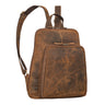 "Delia" Mochila de senhora vintage de alta qualidade