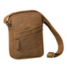 "Naro" Bolsa Masculina Pequena de Couro para Tablet até 10”