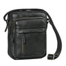 "Ivano" Bolsa Masculina Pequena Couro para Tablet 10,9"