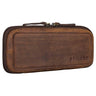 „Scotty“ Estojo De Couro Vintage Com Zíper Hardcase Estojo Rígido