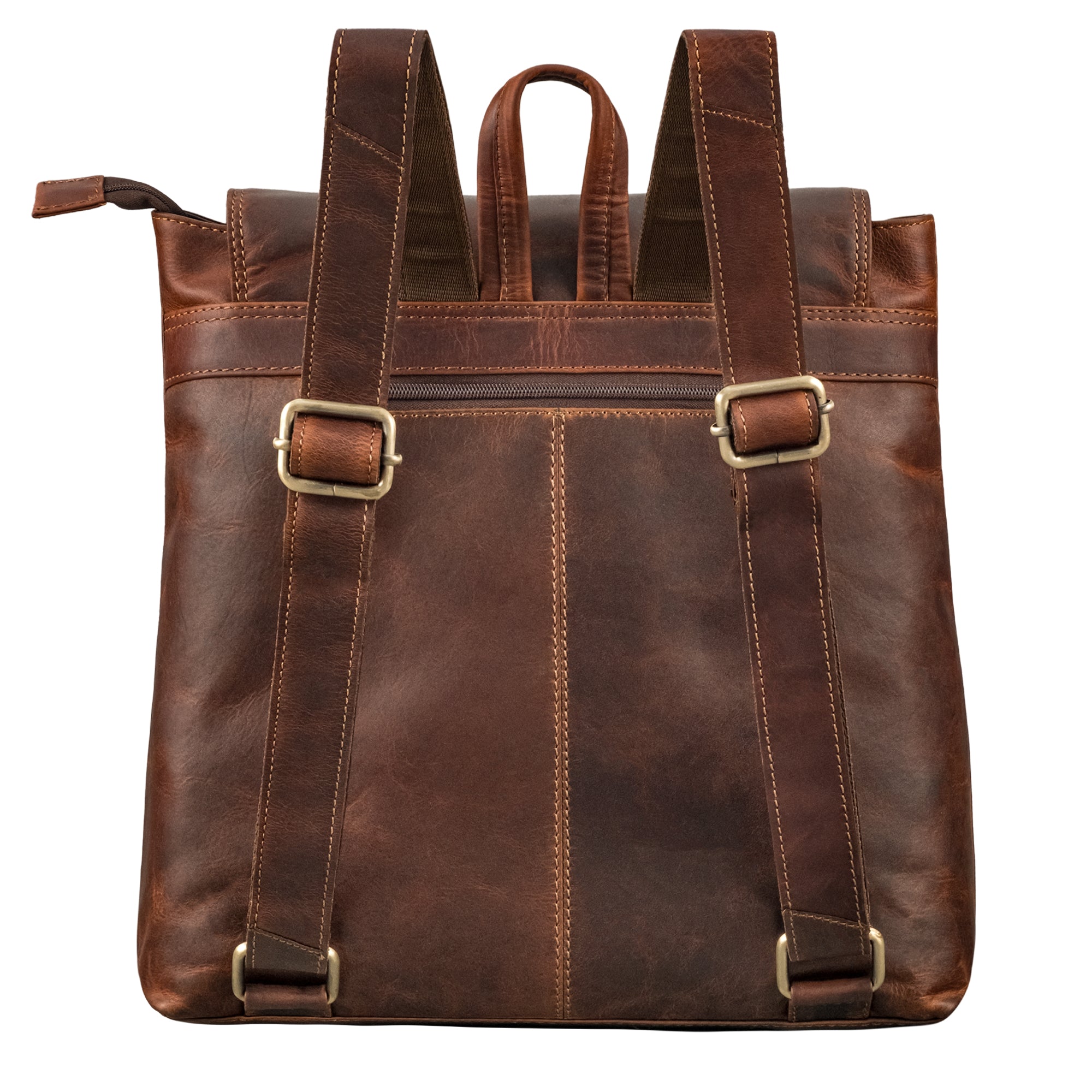 Damenrucksack Leder braun