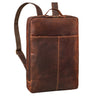"Livius" Mochila Couro para Homens e Mulheres XL Laptop 15 - 19 Polegadas