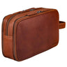 "Catania" Necessaire Grande de Couro para Viagem Masculina e Feminina