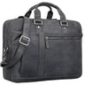 "Nico" Grande Bolsa Executiva de Couro Premium 15.6 polegadas