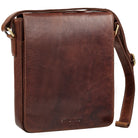 Umhängetasche Herren Leder cognac
