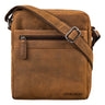 "Oli" Bolsa Masculina de Couro Média Transversal Elegante e Funcional