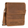 „Sven“ Bolsa Masculina Couro Pequena Transversal Ombro 8 Polegadas