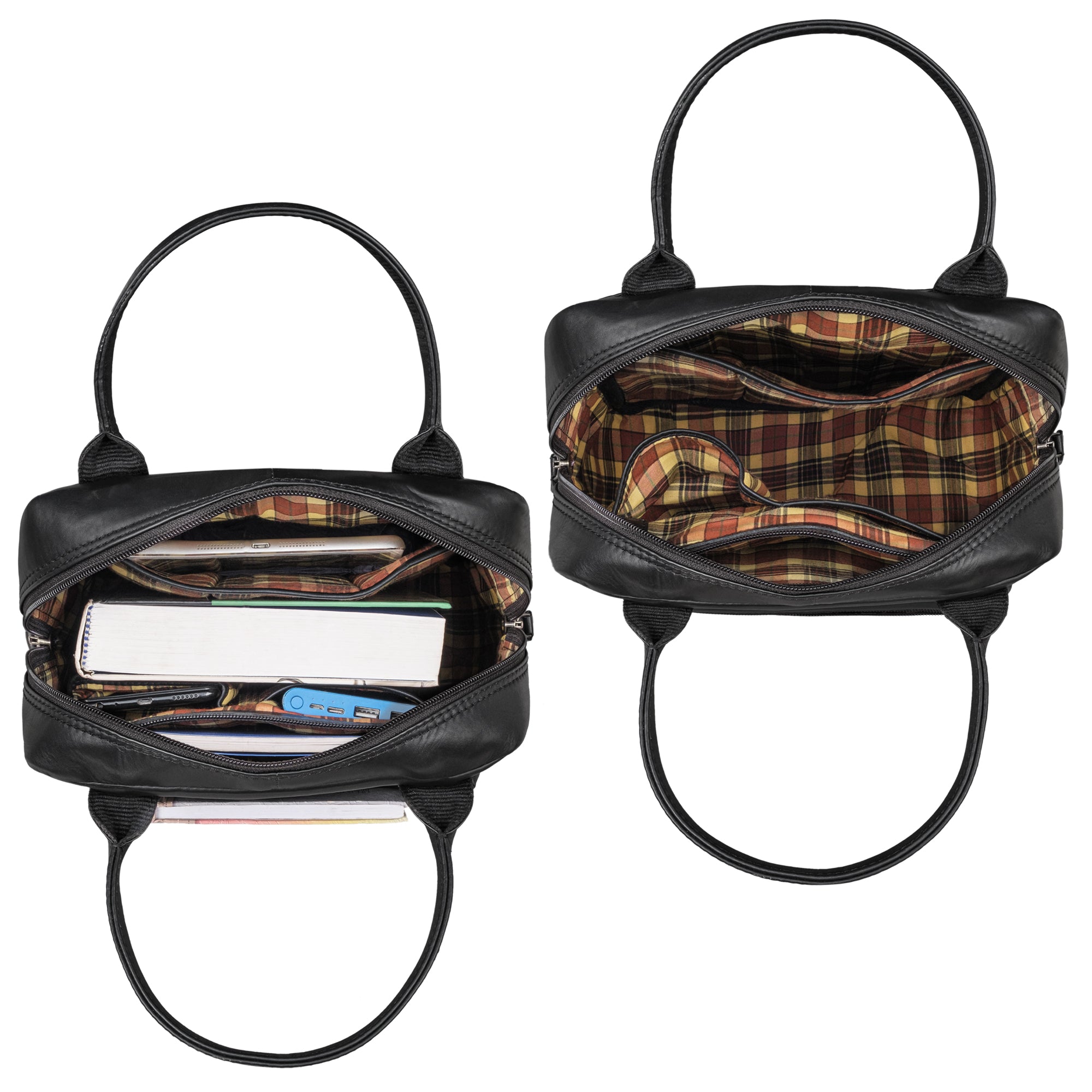 damen rucksack echt leder schwarz