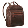 "Kima" Mochila Vintage Feminina Pequena de Couro  Mochila Mulher