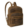 "Alba" Mochila Pequena Feminina de Couro – Vintage Daypack para Cidade