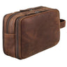 "Catania" Necessaire Grande de Couro para Viagem Masculina e Feminina
