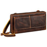 Frauen Phone Crossbody bag braun Vintage cognac zum umhängen