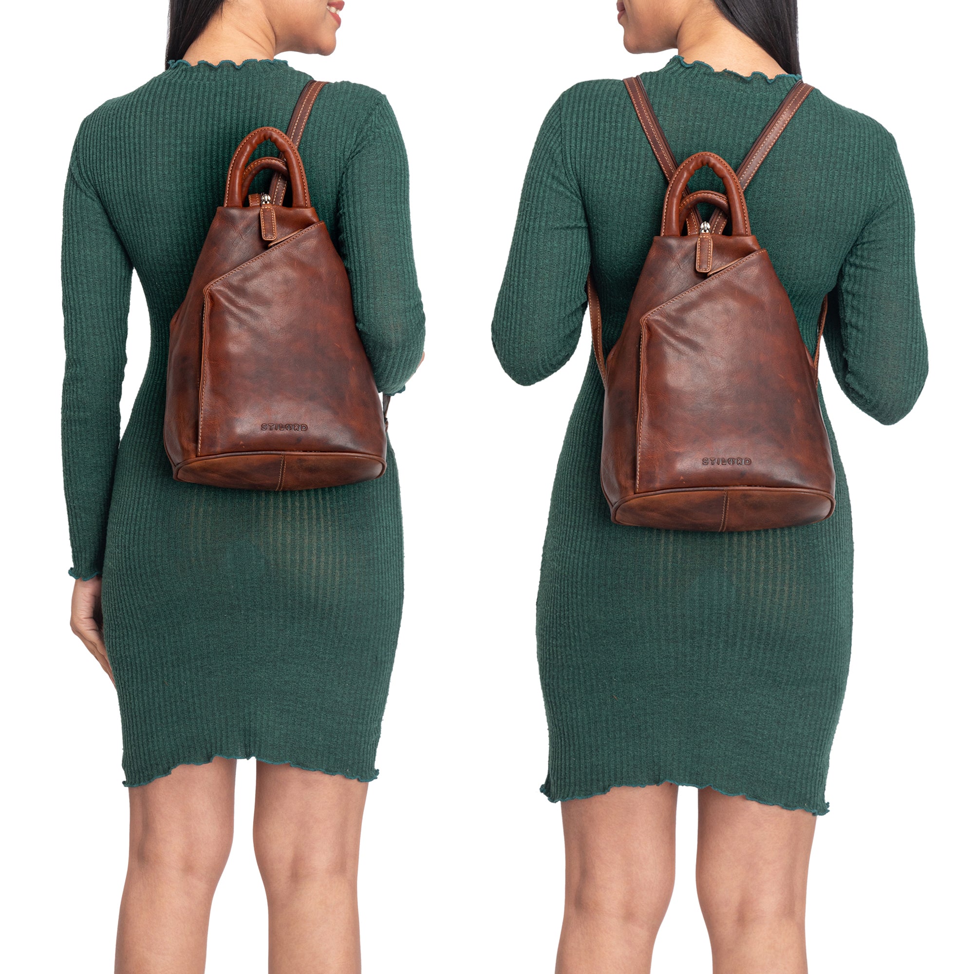 Rucksack Leder Frauen klein