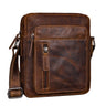 "Dain" Bolsa de couro de ombro para homem