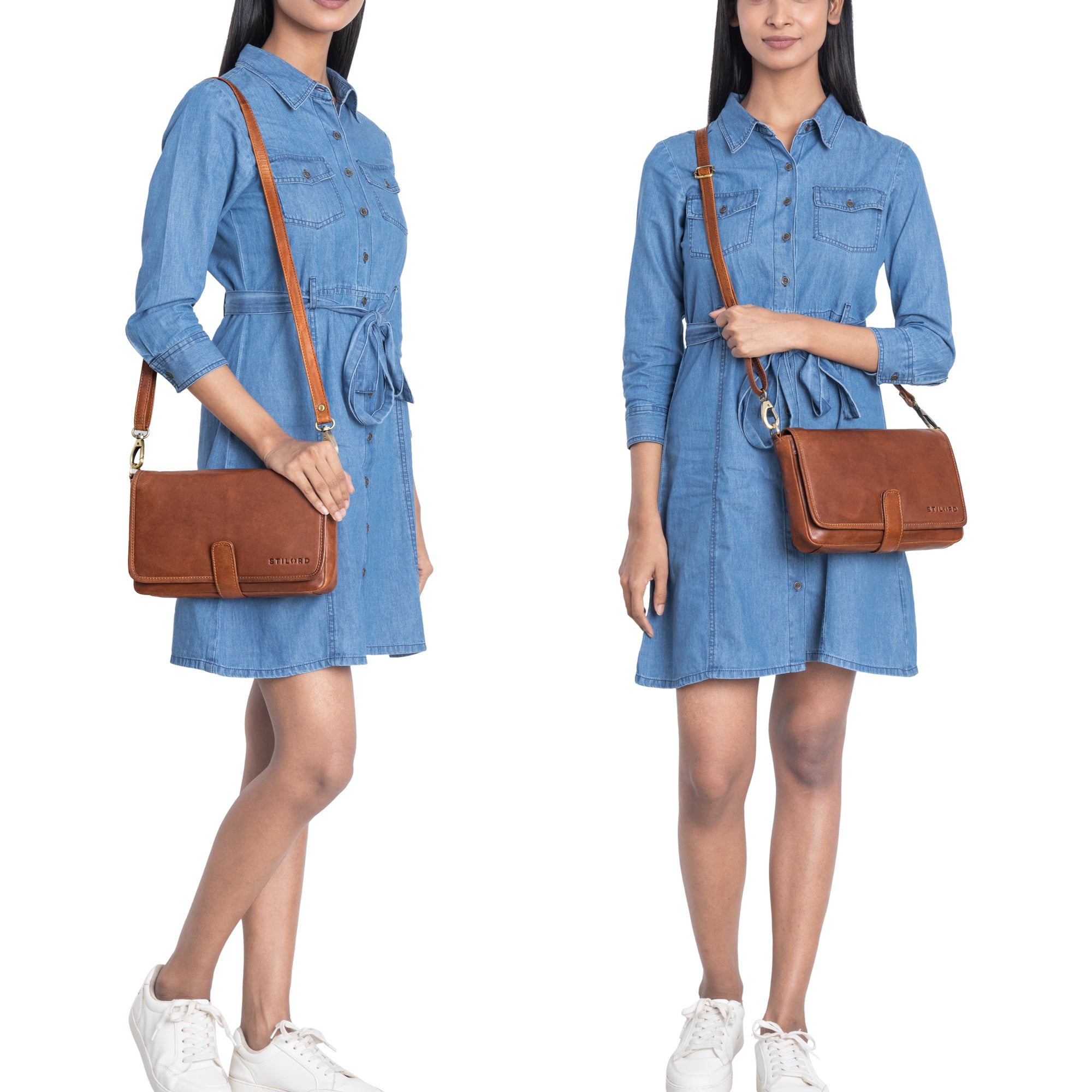 Leder Damen Umhängetasche Damen klein