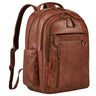 "Eron" Mochila grande de couro business para homem para portátil 15,6–16" para trabalho