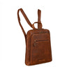 "Millie" Mochila Pequena de Couro Legítimo Crossbody para Mulheres