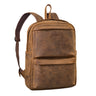 "Erin" Mochila Couro Grande Homens e Mulheres Laptop 15 - 16 Polegadas
