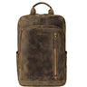 "Johnson" Mochila Masculina de Couro – Mochila Executiva Vintage